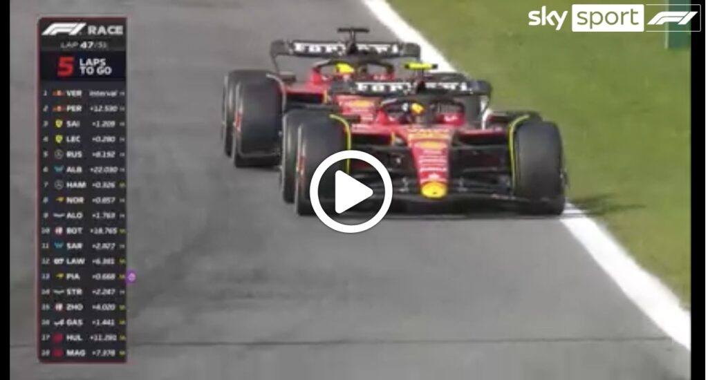 F1 | Sainz-Leclerc, passo similare a Monza ma espresso in modo diverso [VIDEO]