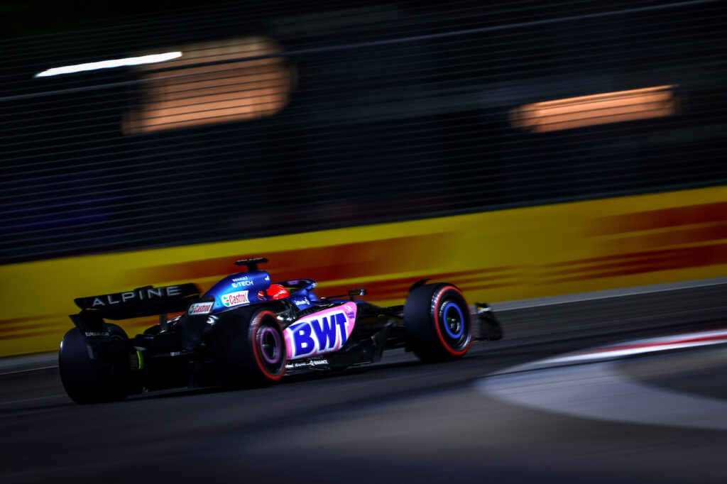 Formula 1 | Alpine, solo Ocon raggiunge il Q3 nel sabato di Singapore