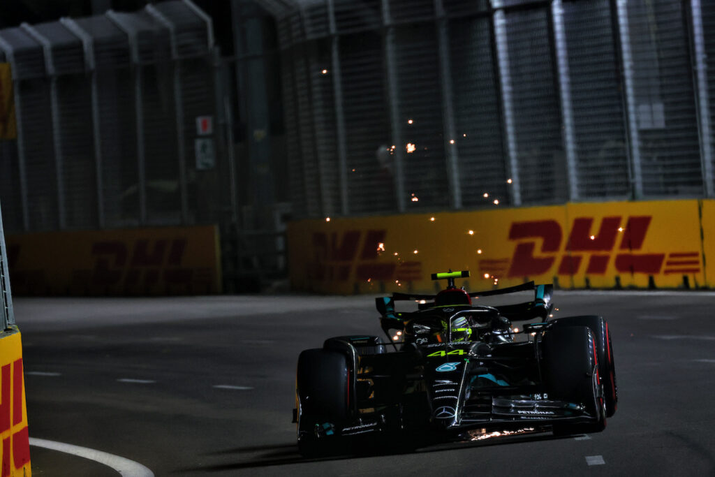 Mercedes | Hamilton sperava di lottare con le Ferrari per la pole position