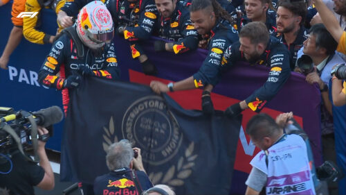 F1 | Verstappen domina a Suzuka e vince il GP Giappone, Red Bull campione del mondo nel Costruttori!