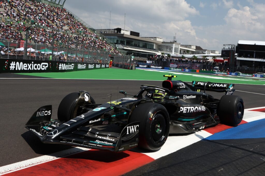 F1 | Mercedes, giornata complicata per Hamilton in Messico