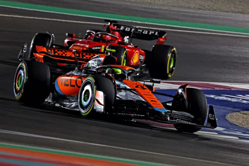 F1 | GP Qatar, Norris soddisfatto del doppio podio McLaren conquistato a Losail