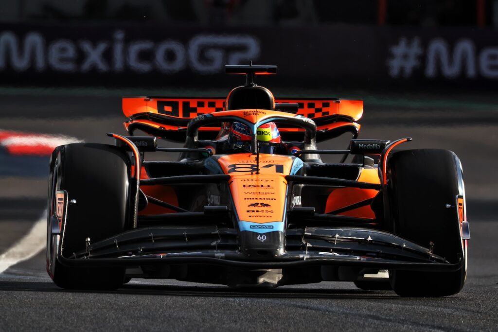 F1 | McLaren, Piastri soddisfatto della prima giornata di prove libere in Messico