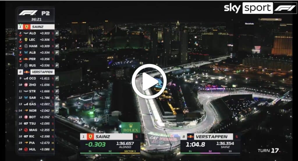 Formula 1 | GP Las Vegas, gli highlights delle prime libere in Nevada [VIDEO]