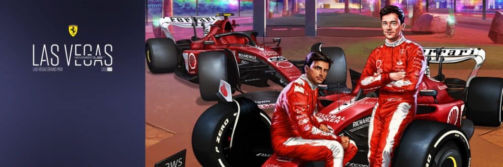 Formula 1 | Ferrari, la locandina per il GP di Las Vegas