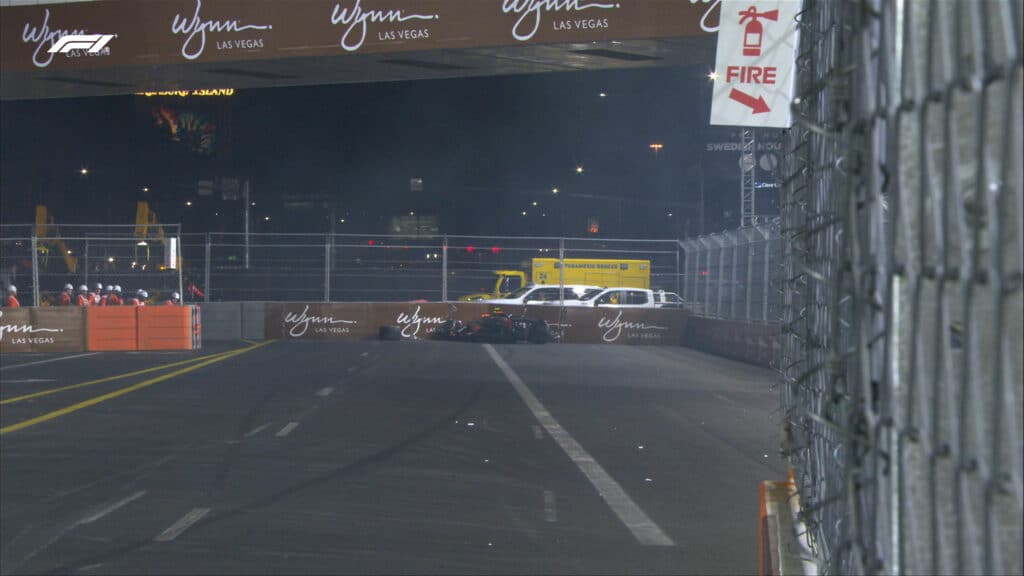F1 | McLaren, un avvallamento avrebbe provocato l’incidente di Norris a Las Vegas