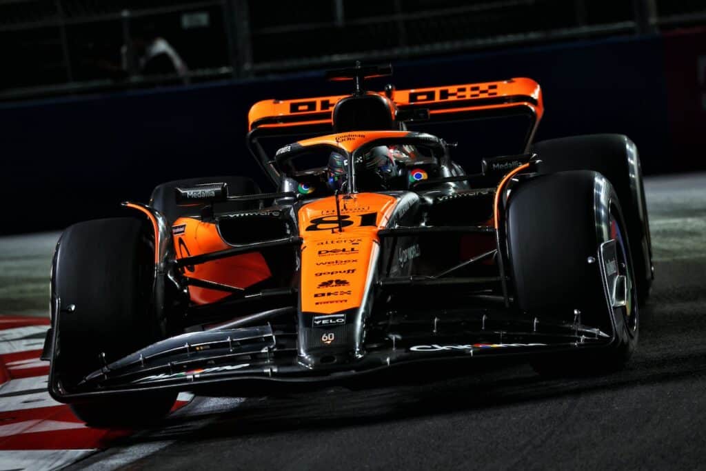 F1 | McLaren, Piastri in zona punti a Las Vegas