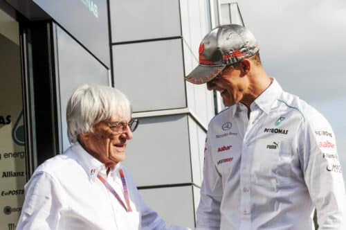 F1 | Ecclestone: “Schumacher sarà ricordato per sempre come una star”