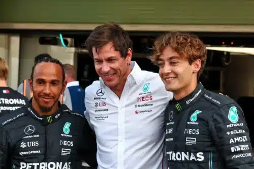Mercedes, Wolff didn't think he'd be celebrating second place in the Constructors' Championship