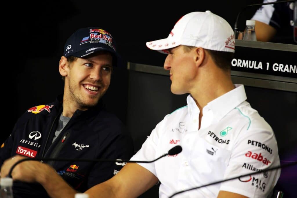 F1 | Vettel: “Schumacher è stato un eroe per la mia generazione”