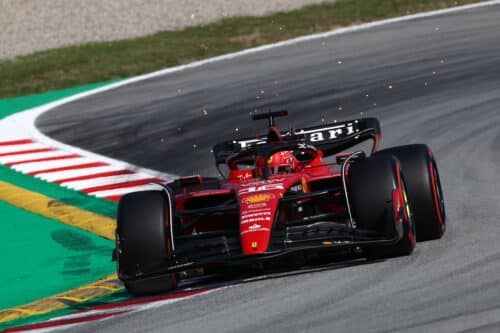 Ferrari | Arthur Leclerc et Bearman font leurs débuts avec la F1-75 à Barcelone