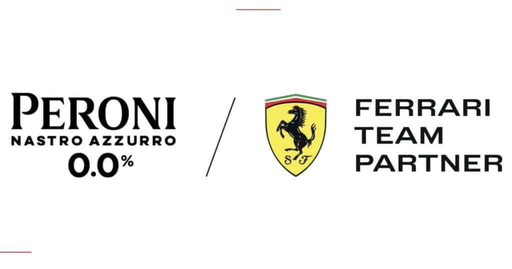 F1 | Ferrari, accordo pluriennale con Peroni Nastro Azzurro 0,0% [VIDEO]