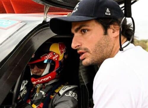 F1 | Carlos Sainz: la bellissima sorpresa al papà, vincitore della Dakar [VIDEO]