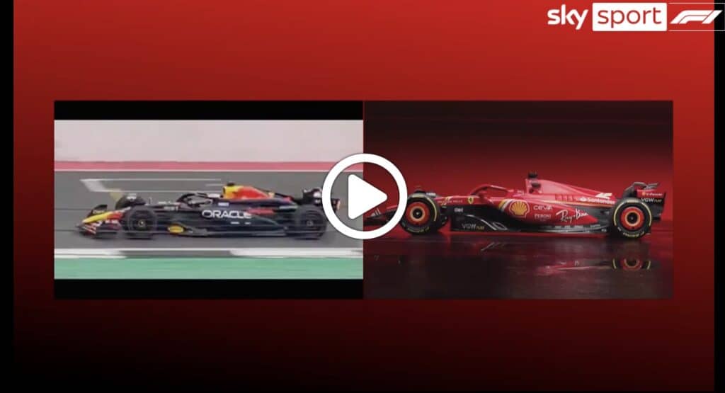 Formula 1 | Red Bull e Ferrari, le prime differenze tra la RB20 e la SF-24 [VIDEO]