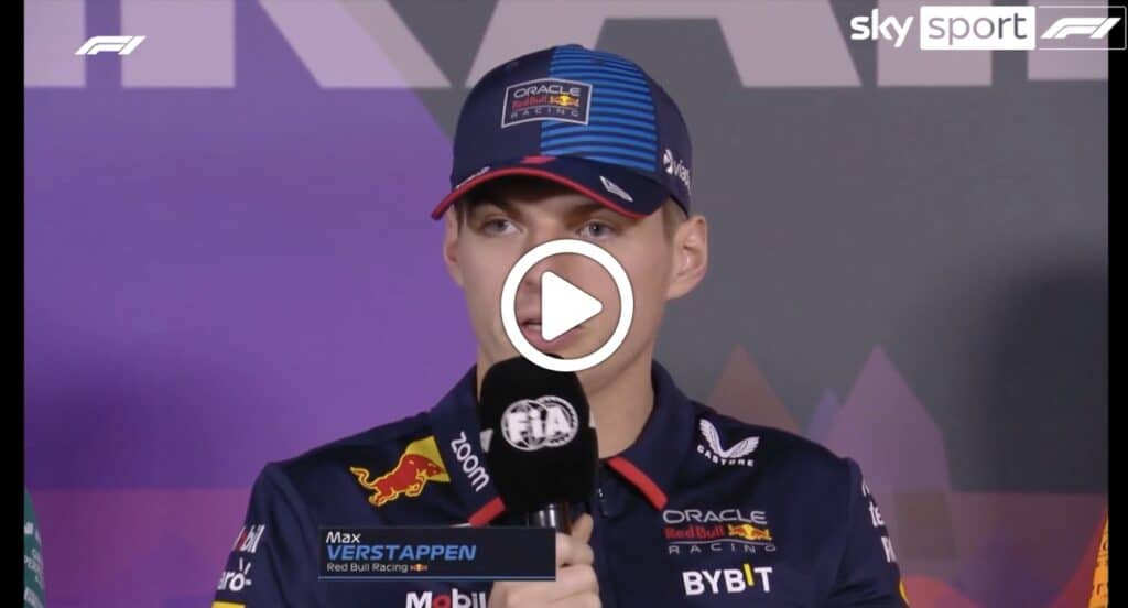 F1 | Verstappen frena sull’idea di una Red Bull già dominante in Bahrain [VIDEO]