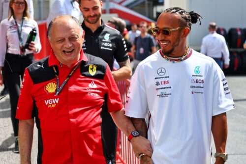 F1 | Ferrari, Vasseur: “Sainz farà un ottimo lavoro, ma Hamilton rappresenta il futuro”