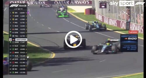 Formula 1 | Verstappen ko in Australia: si interrompe una striscia di 44 gare a punti [VIDEO]
