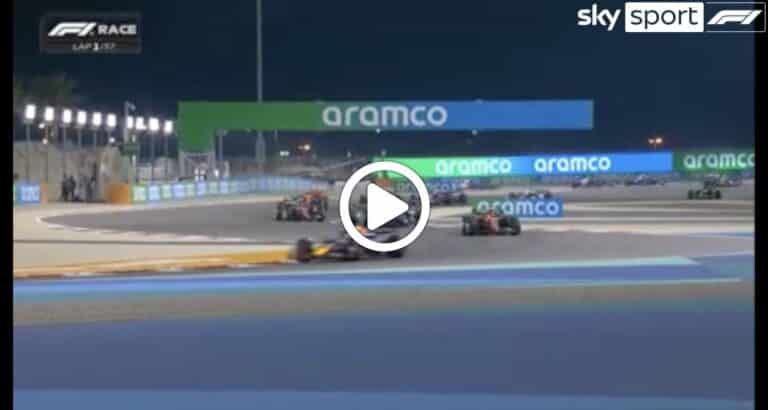 f1 gp bahrain sakhir partenza