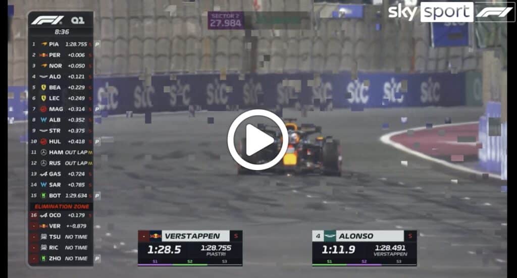 F1 | Verstappen senza rivali a Jeddah: gli highlights delle qualifiche [VIDEO]