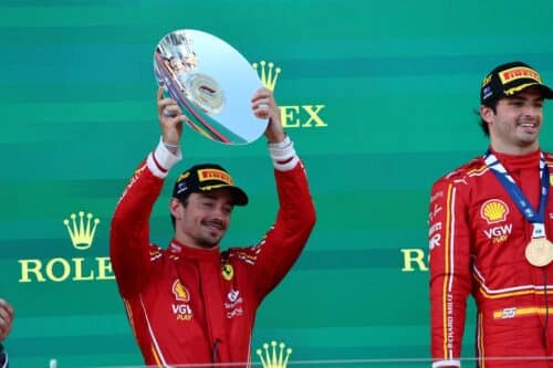 F1 | Ferrari, Leclerc: “Ottenuto un grande risultato, Sainz ha disputato un weekend eccezionale”