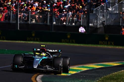 F1 | Mercedes, guasto alla power unit di Hamilton in Australia