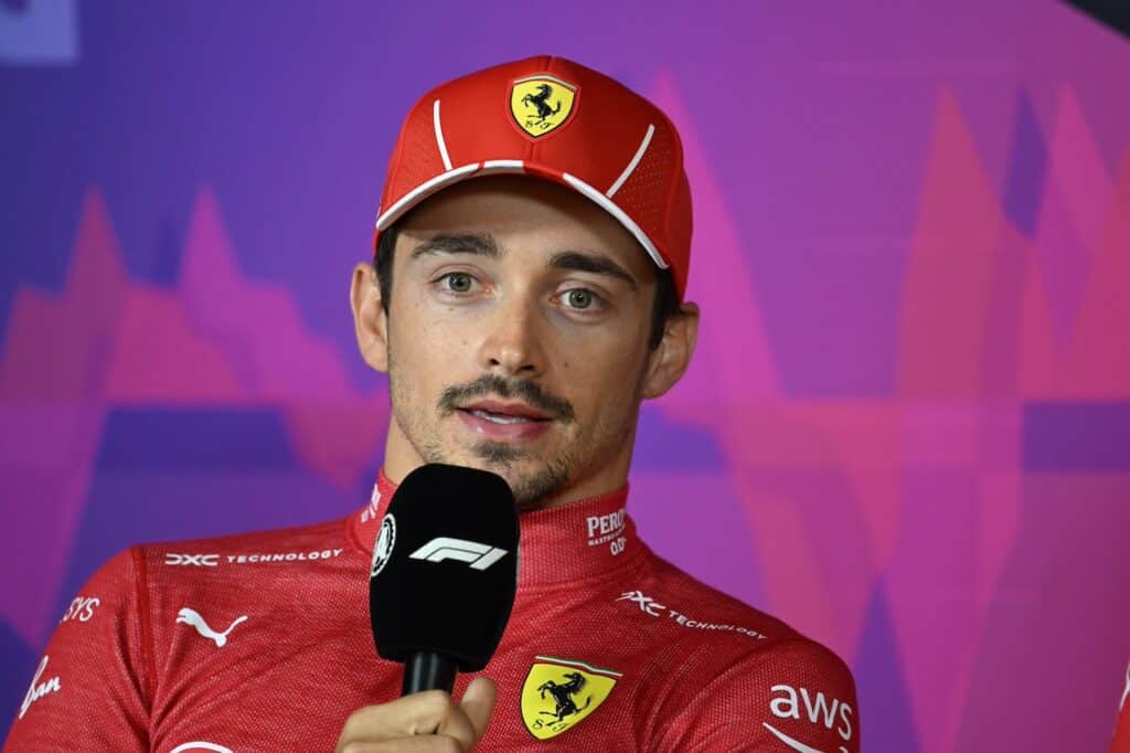 Leclerc completa la doppietta Ferrari: “Grandissima gara ma piedi per terra!”