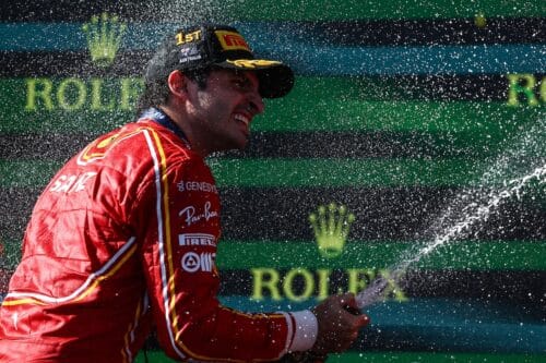 Ferrari | Lode a Carlos Sainz: “Sono un uomo molto felice”
