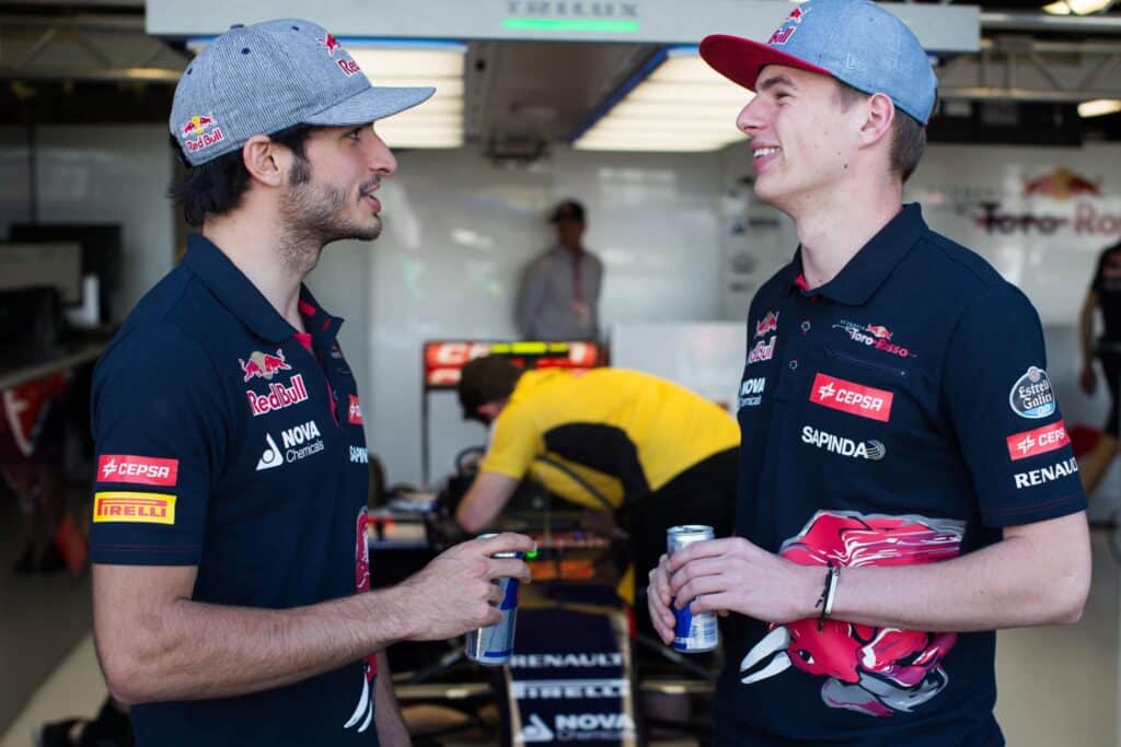 F1 | Sainz e Verstappen, nove anni fa il debutto con la Scuderia Toro Rosso