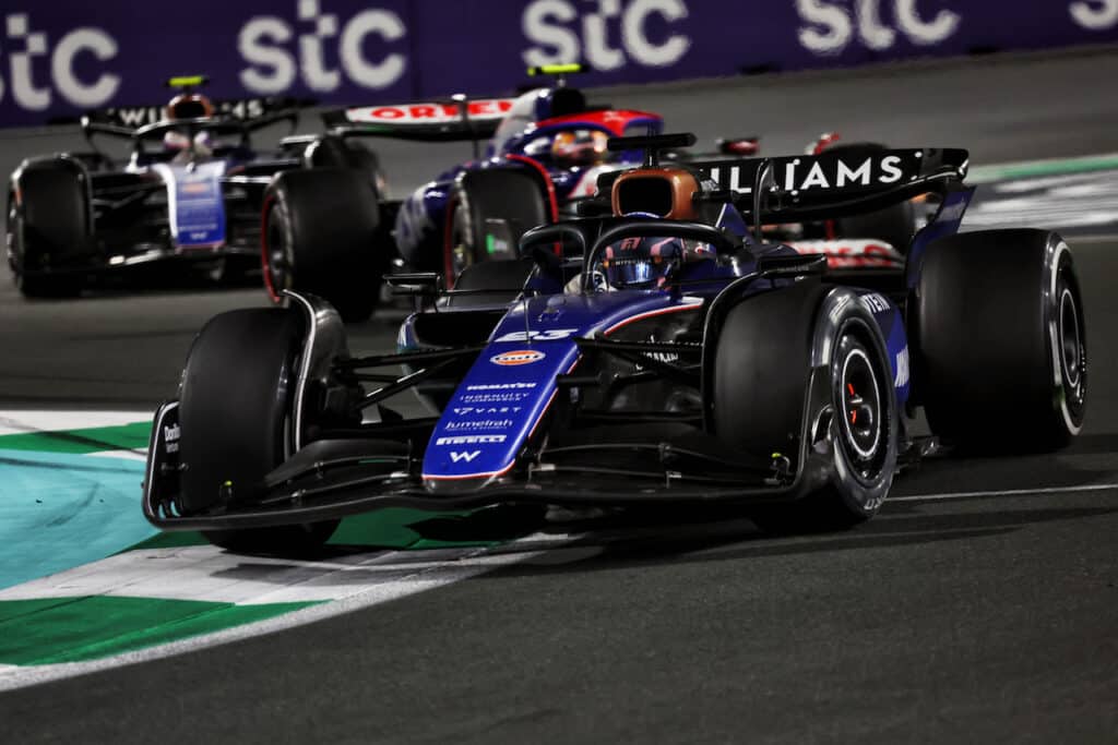 F1 | Williams, Albon e Sargeant fuori dalla top dieci a Jeddah
