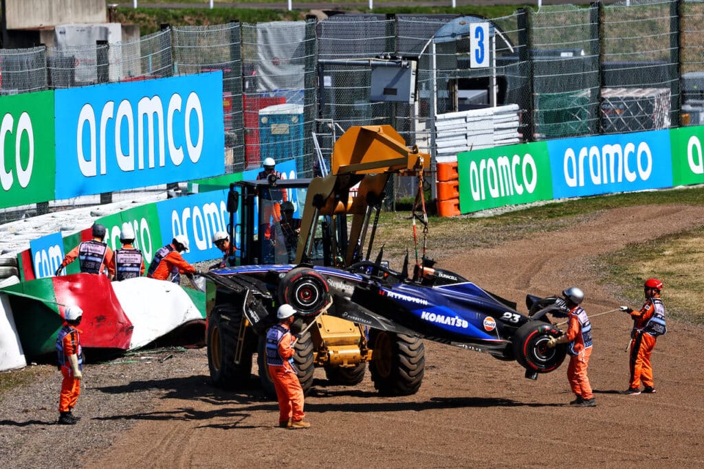 F1 | Williams, le cauchemar du châssis se confirme aussi à Suzuka