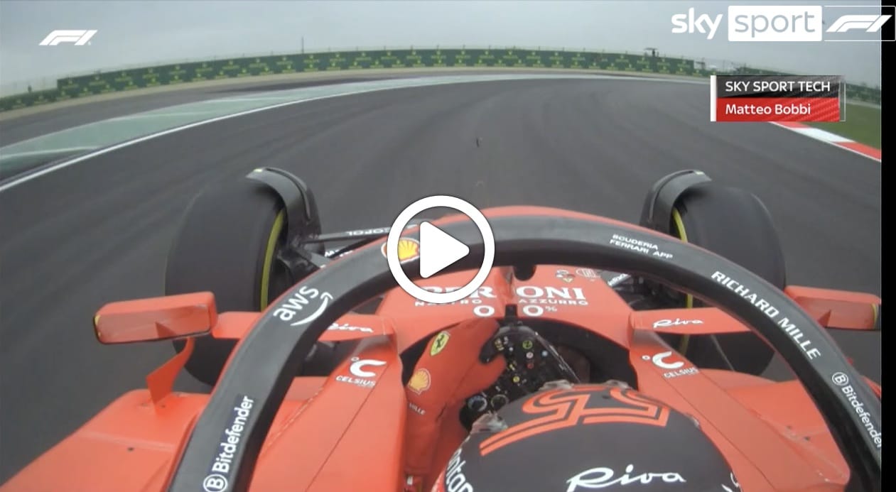 Formula 1 | Sainz vs Leclerc, le traiettorie a confronto nel primo settore [VIDEO]