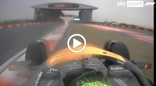 F1 | Vanzini sobre los límites de la pista en China: “En estas condiciones todos deberían ser libres” [VIDEO]