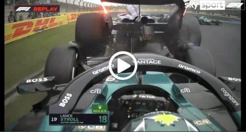 F1 | Incredible Stroll in Shanghai: he crashes into Ricciardo as he leaves the SC regime [VIDEO]