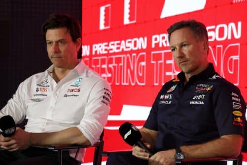 F1 | Horner is annoyed with Wolff: "You think about his team rather than Verstappen"
