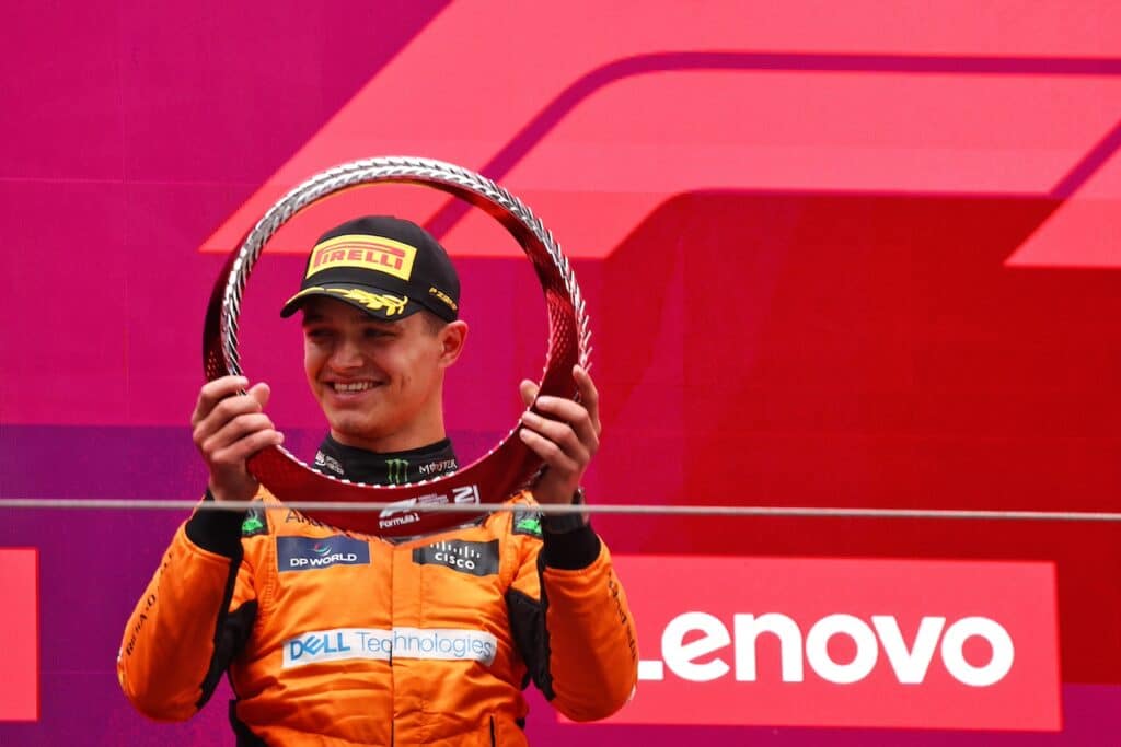 McLaren | GP Cina, Norris non si aspettava di salire sul podio