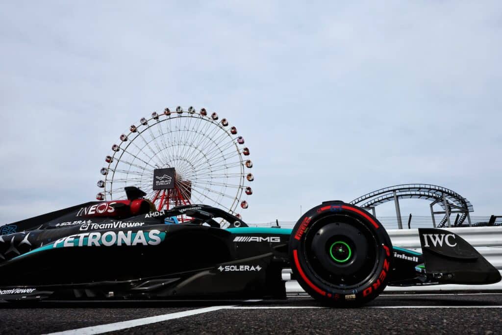 F1 | Mercedes, Russell controcorrente: “Non è impossibile sorpassare a Suzuka”