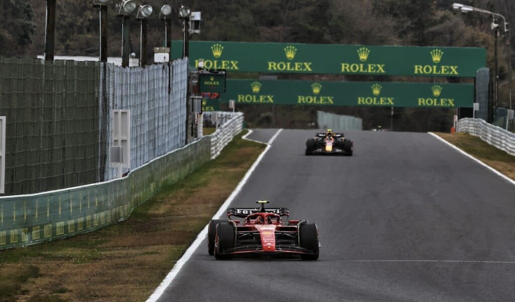 F1 | Ferrari, lavoro a metà per Sainz e Leclerc nelle libere in Giappone