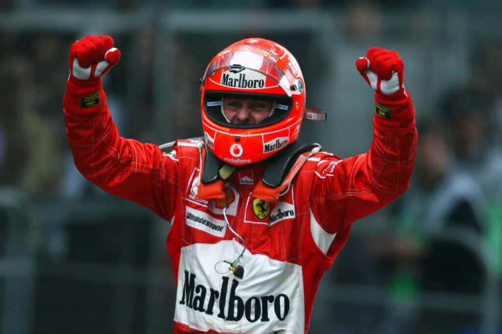 Ferrari, estadísticas en China: el último sello de Schumacher en la Fórmula 1
