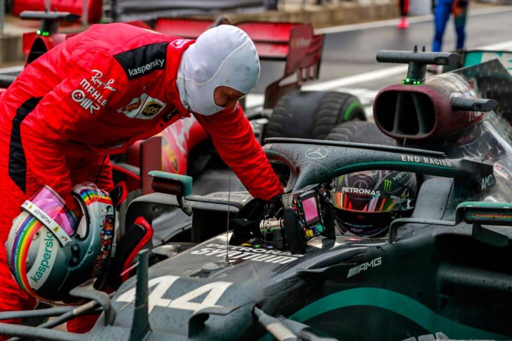 F1 | Ferrari-Hamilton, Vettel: “Lewis all’inizio avrà difficoltà”
