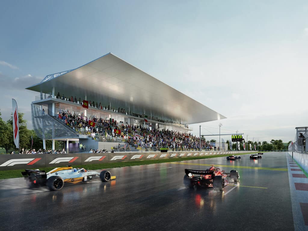 Sportium firma il concept delle nuove tribune dell’Autodromo di Monza