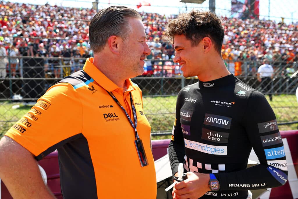 F1 | Brown: “No hay conductor más rápido que Norris”