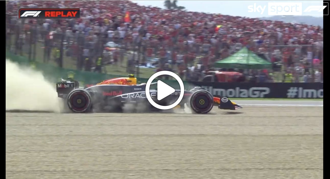 Formula 1 | Perez, un week-end da dimenticare ad Imola [VIDEO]