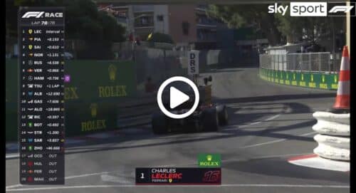 F1 | GP Monaco, Leclerc vince a Monaco: l’ultimo giro con il commento di Carlo Vanzini [VIDEO]
