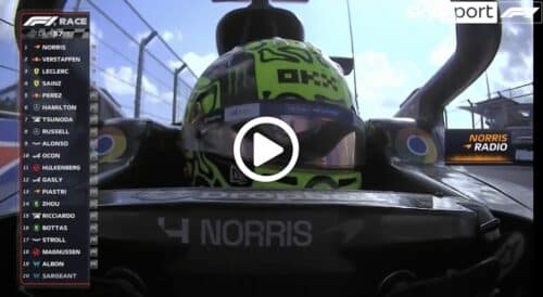 F1 | Norris, cris et joie après le GP Miami : les équipes radio avec l'équipe [VIDEO]