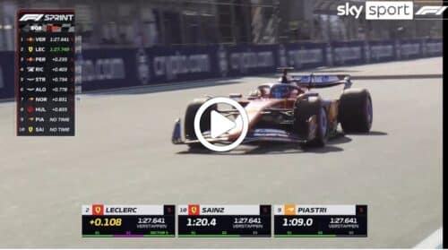 F1 | Verstappen ancora leader a Miami: gli highlights delle Qualifiche Sprint [VIDEO]