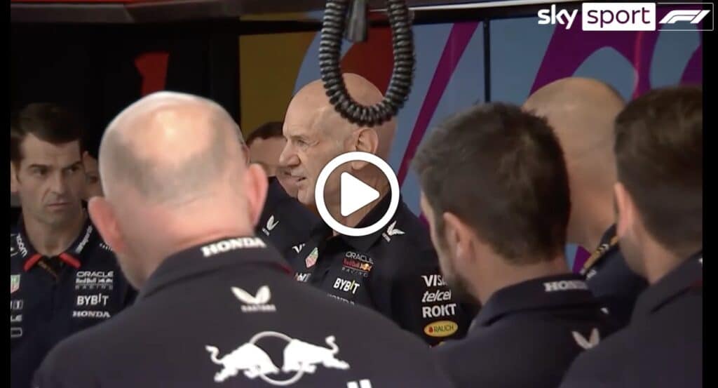 Fórmula 1 | Red Bull, Newey saluda al equipo en Miami [VIDEO]