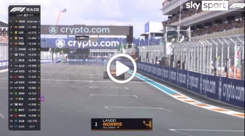 Norris vince dopo 109 gare in Formula 1: l’arrivo sotto la bandiera a scacchi [VIDEO]