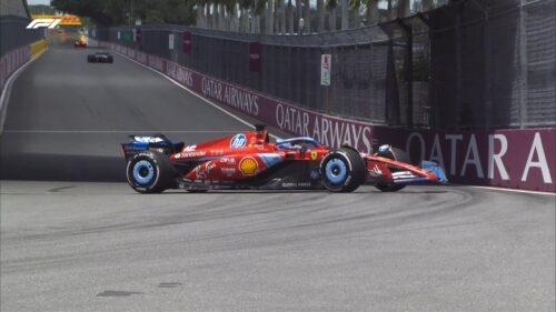 F1 | Leclerc inmediatamente noqueado en Miami: trompo y entrenamientos libres interrumpidos a los cinco minutos