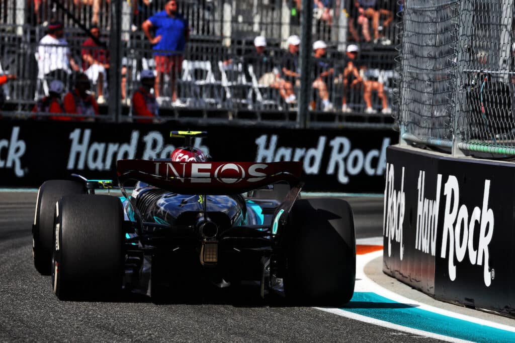Formel 1 | Mercedes arbeitet an mehreren neuen Features für den Imola GP