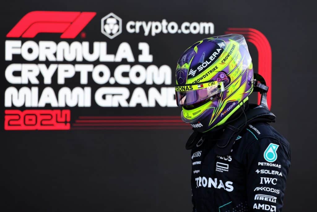 Fórmula 1 | Hamilton completa la cuarta fila exclusivamente Mercedes en Miami